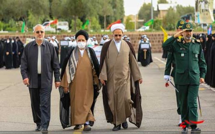 آغاز رزمایش اقتدار جهادگران فاطمی بسیج سازندگی استان قم آغاز رزمایش اقتدار جهادگران فاطمی بسیج سازندگی استان قم